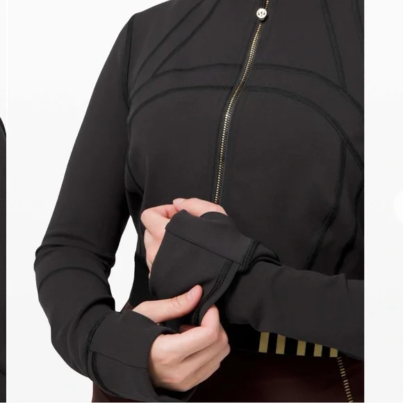 Lululemon Define Jacket Cropped *Gold Size 8 - Picture 5 of 11